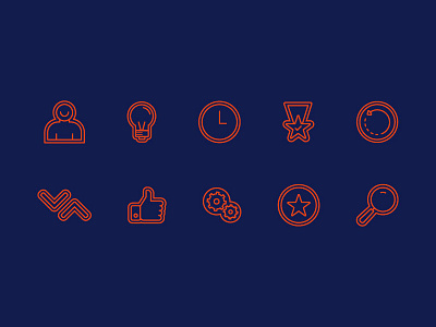 DX Learning Icons icons iconset symbol vector