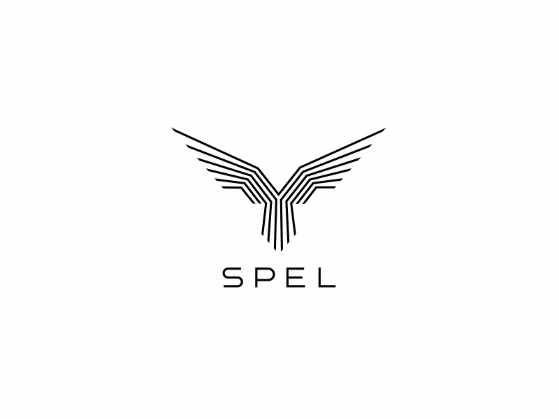 SPEL logo animation motion design vector