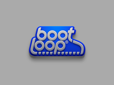 Boot-Loop | Candy style boot branding diagram id logo loop vector vlad gohn