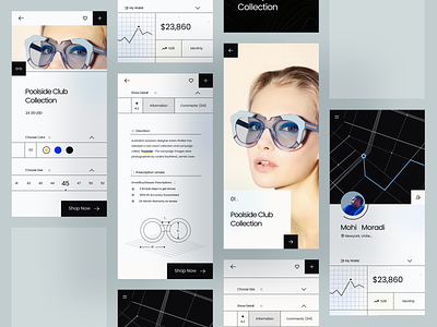 E-commerce Eyewear - Mobile App