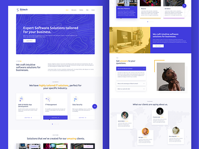 IT Solutions Landing Page