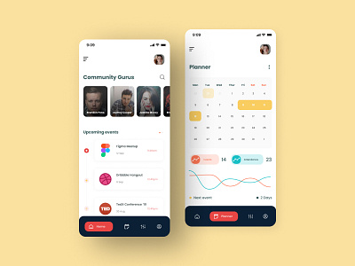 Event Planner App By Damola Akinleye On Dribbble