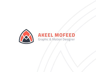 Akeel Mofeed (My Logo) branding graphic design logo motion graphics ui