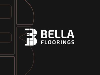 Bella Floorings Logo Design branding graphic design logo motion graphics ui