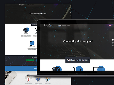 BreakPoint.Digital | Website brand design dots interface ui ux web webdesign website