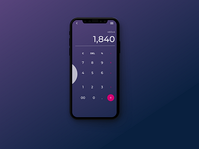 Daily UI #004 | Calculator calculator calculator app daily ui 004 uiux design