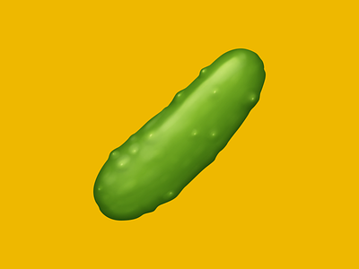 🥒 Cucumber – U+1F952 cucumber emoji facebook food food emoji food icon food illustration fruit icon vegetable