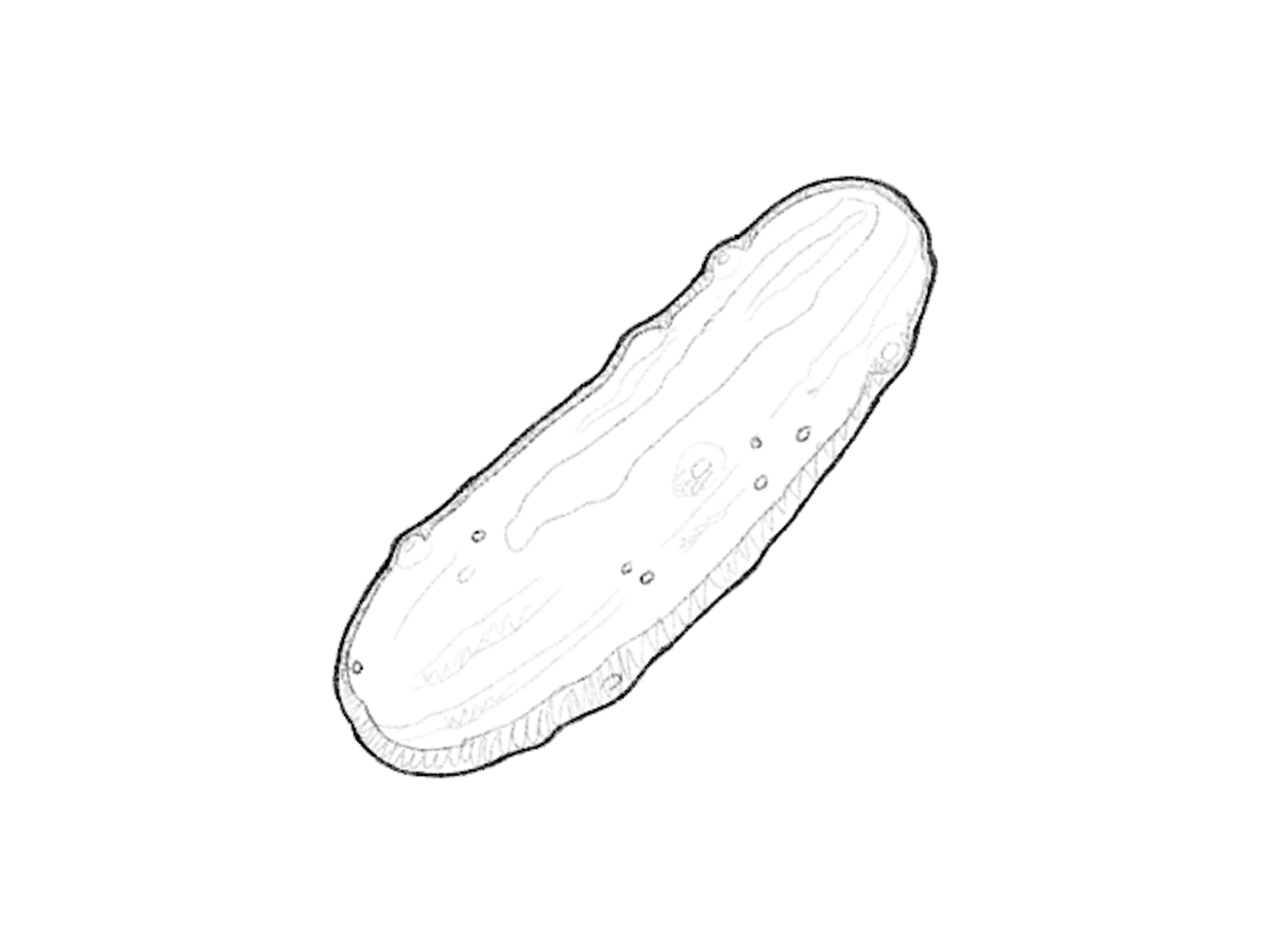 How to draw cucumber step by stepeasy cucumber drawingvegetable drawing   YouTube