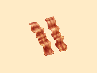 Bacon bacon food food icon food illustration icon june meat oven