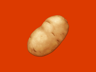 🥔 Potato – U+1F954 emoji facebook food food emoji food icon food illustration icon potato starch vegetable