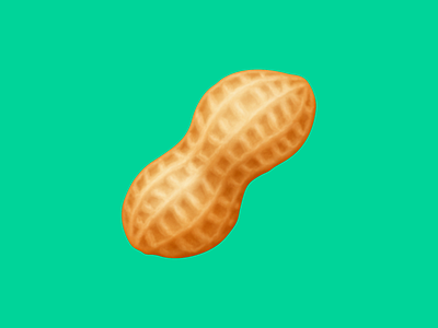 🥜 Peanuts – U+1F95C emoji facebook food food emoji food icon food illustration icon legume nut peanut peanuts