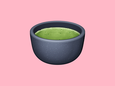 🍵 Teacup Without Handle – U+1F375 beverage emoji food emoji food icon food illustration green tea icon matcha tea tea cup