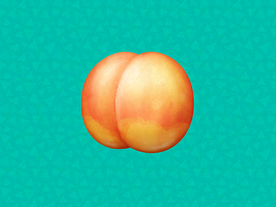 Peach acnh animal crossing food icon food illustration fruit icon peach