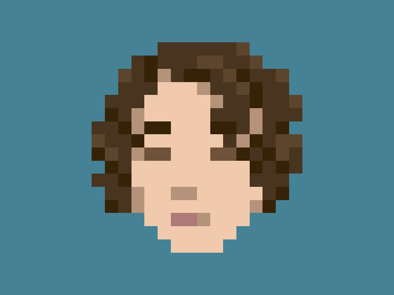 Pixel Alexa 16 px alexa grafera animation avatar icon pixel portrait self portrait