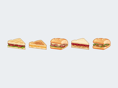 Sandwiches Emoji baguette banh mi blt bread emoji food grilled cheese icon pbj sandwich sub toast
