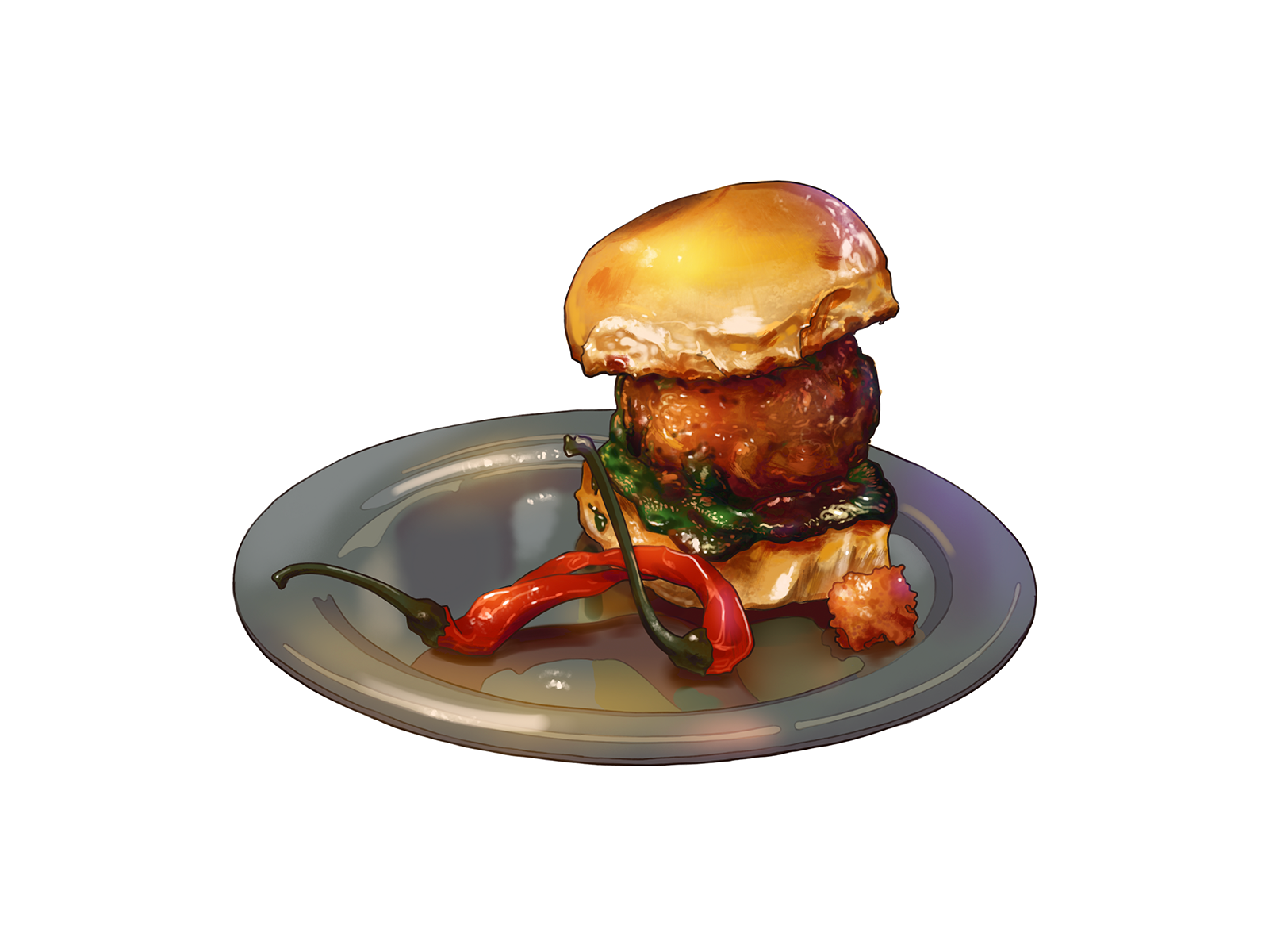 vada pav by alexa grafera on dribbble vada pav by alexa grafera on dribbble