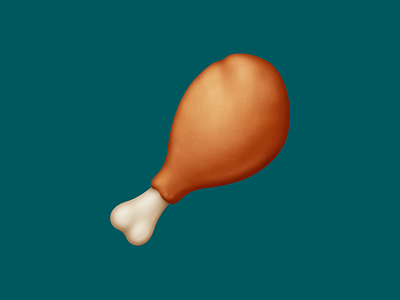 🍗 Poultry Leg – U+1F357 chicken drumstick emoji facebook food icon meat poultry thanksgiving turkey