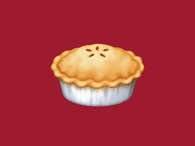 🥧 Pie – U+1F967 dessert emoji facebook food icon pie thanksgiving