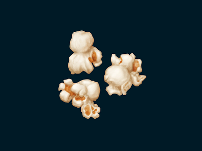 Popcorn food icon june oven popcorn snack