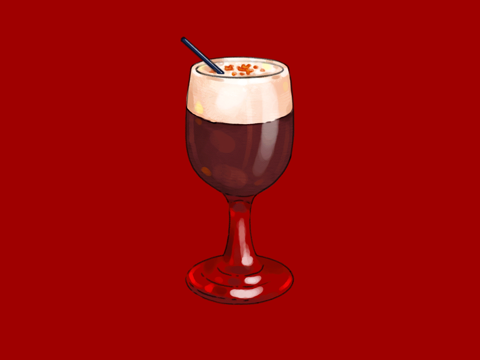 Iconic Cocktails of Portland – Part I beverage bourbon cocktail daiquiri drink food food illustration glass ice illustration spanish coffee