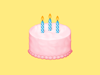 🎂 Birthday Cake – U+1F382 birthday cake cake candles dessert emoji facebook fire food food emoji food illustration frosting icon