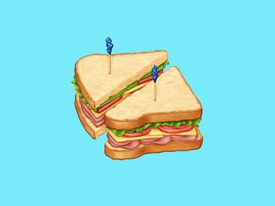 🥪 Sandwich – U+1F96A bread cheese emoji facebook food food emoji food icon food illustration ham icon lettuce sandwich tomato