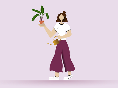 Plant Lover Illustration