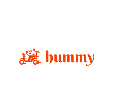 A Delivery Restaurant Logo: hummy assem digital agency assem digital agency.com branding graphic design logo logo design