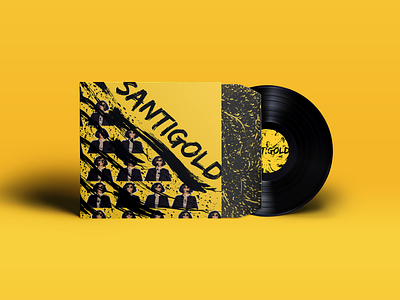 Santigold Vinyl Package Design design graphic design package design packaging design vinyl cover vinyl record