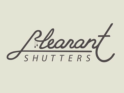 Pleasant Shutters Logo