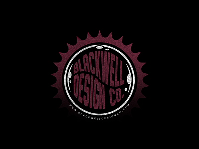 Blackwell Design Co. black branding brands circle design logo shine type vectors