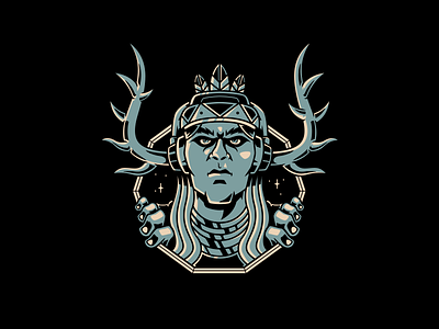 Zapal 2018 Test 2018 black character design festival horns illustration indian music tribal vectors