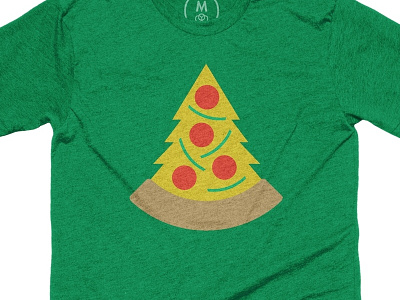 Merry Crustmas! Pizza Tree christmas holiday pizza tree