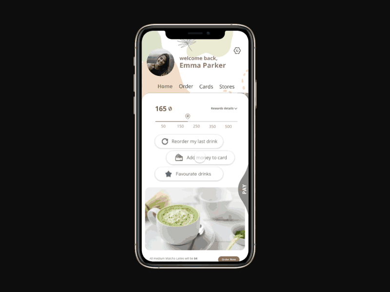 Coffee App UI