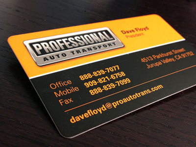 Business Card badge branding business card chrome logo transportation vector yellow