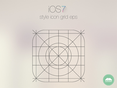 IOS7 App Icon Grid app eps free grid icon ios ios7