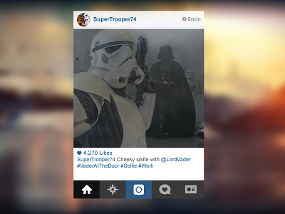 Strom Trooper Selfie just for fun selfie star wars stormtrooper