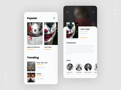 movie app movie ui ux