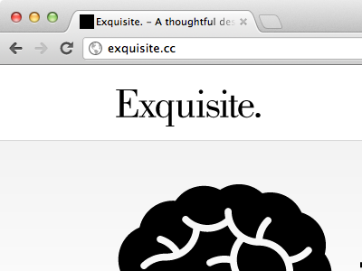 Exquisite. - A thoughtful design studio.