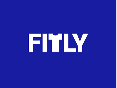 Fitly Identification branding fit logo minimal product design