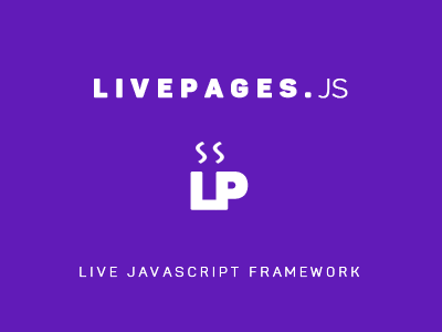 LIVEPAGES.js Logo framework javascript logo