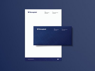 Stronghold Visual Identity brand identity brand mark branding cyber logo design graphic design identity illustration logo start up start up branding start up logo