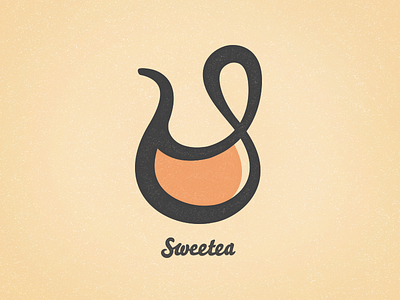 Sweetea liquid logo logotype pitcher s tea type word mark