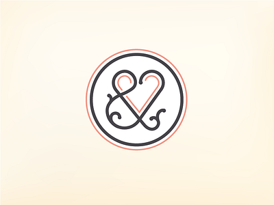 Heart Ampersand amp ampersand and heart icon logo love wedding