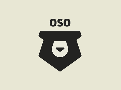 OSO bear family branding coat of arms crest icon identity logo shield animal