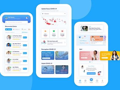 Health App for Student app covid 19 app doctor app health app ui