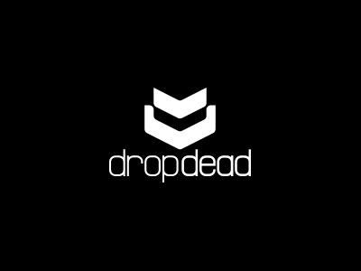 Dropdead black brand brand design brand identity branding design designer logo logo design logos typography