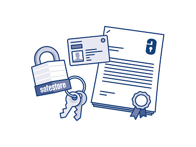 Safestore illustration - Contracts & Locks