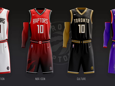 Toronto Raptors // Jerseys 1 & 2 by Jonny Gibson on Dribbble