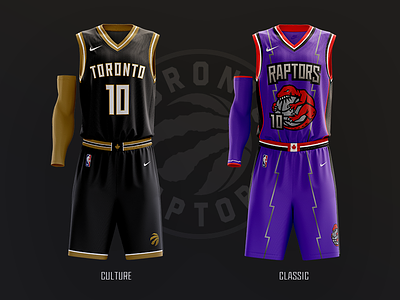 Toronto Raptors // Jerseys 3 & 4 basketball brand branding canada jersey nba nike raptors sport toronto typography uniform